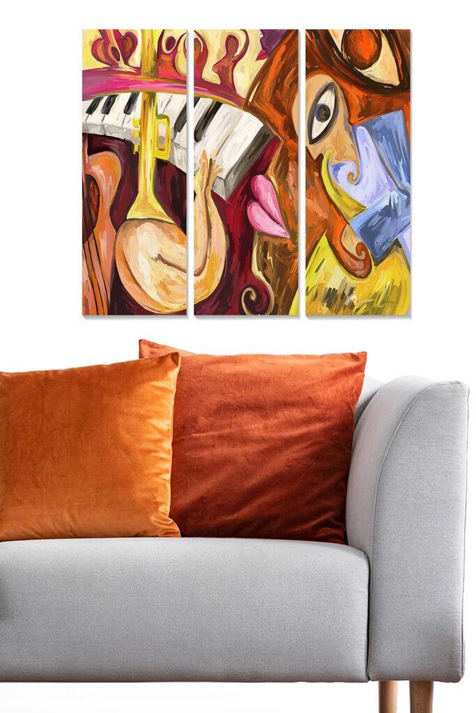 Set slika Wallity MDF222776599, 3 dijela