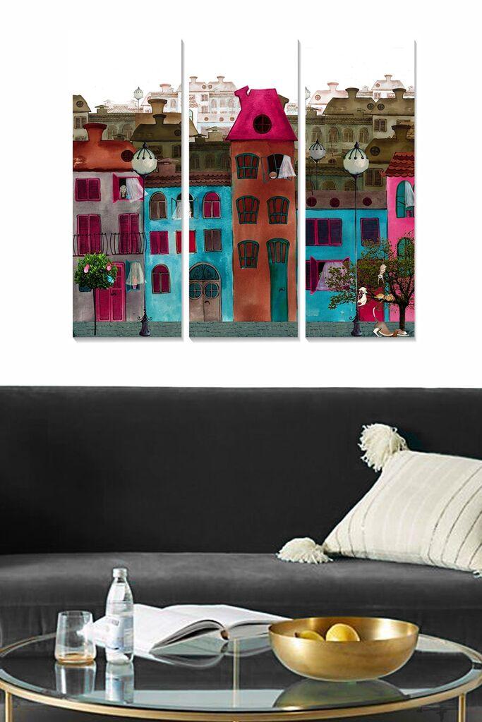 Set slika Wallity MDF128063447, 3 dijela