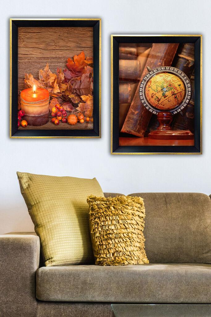 Wallity Set uramljenih slika SAC7436502515569, 2 dijela