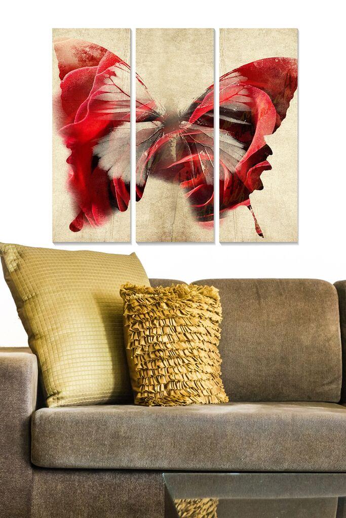 Set slika Wallity MDF77539099, 3 dijela