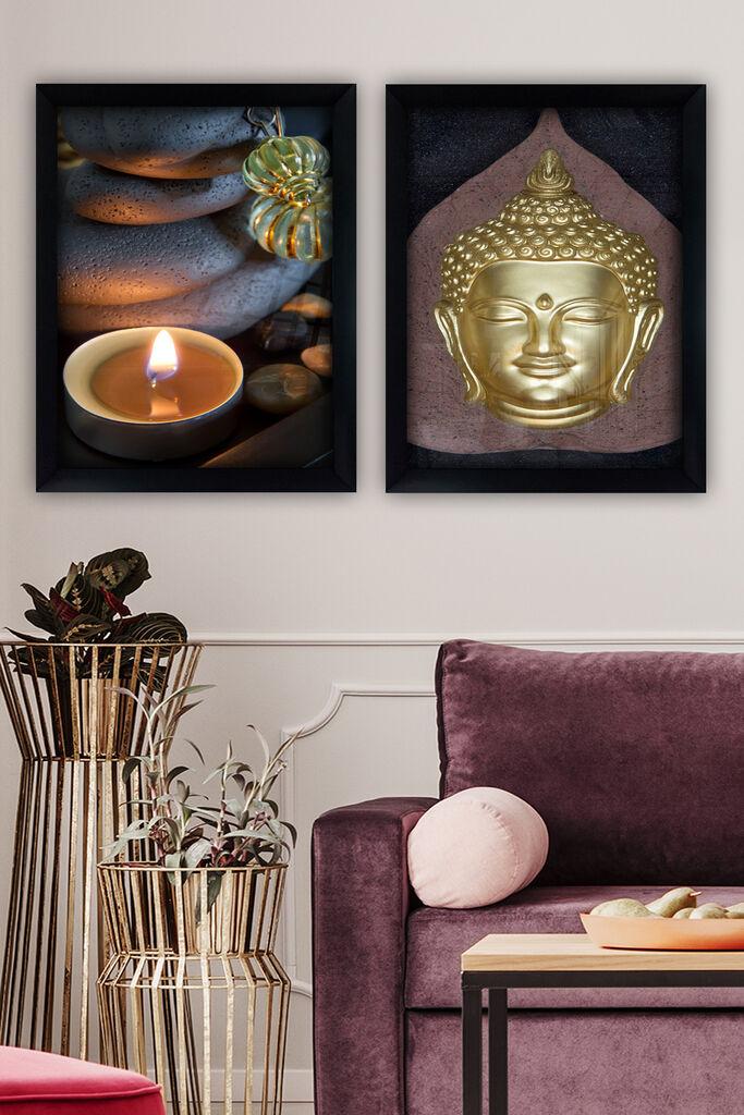 Wallity Set uramljenih slika SYC7436502415487, 2 dijela