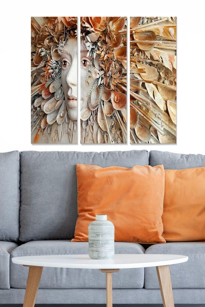 Set slika Wallity MDF3187838, 3 dijela