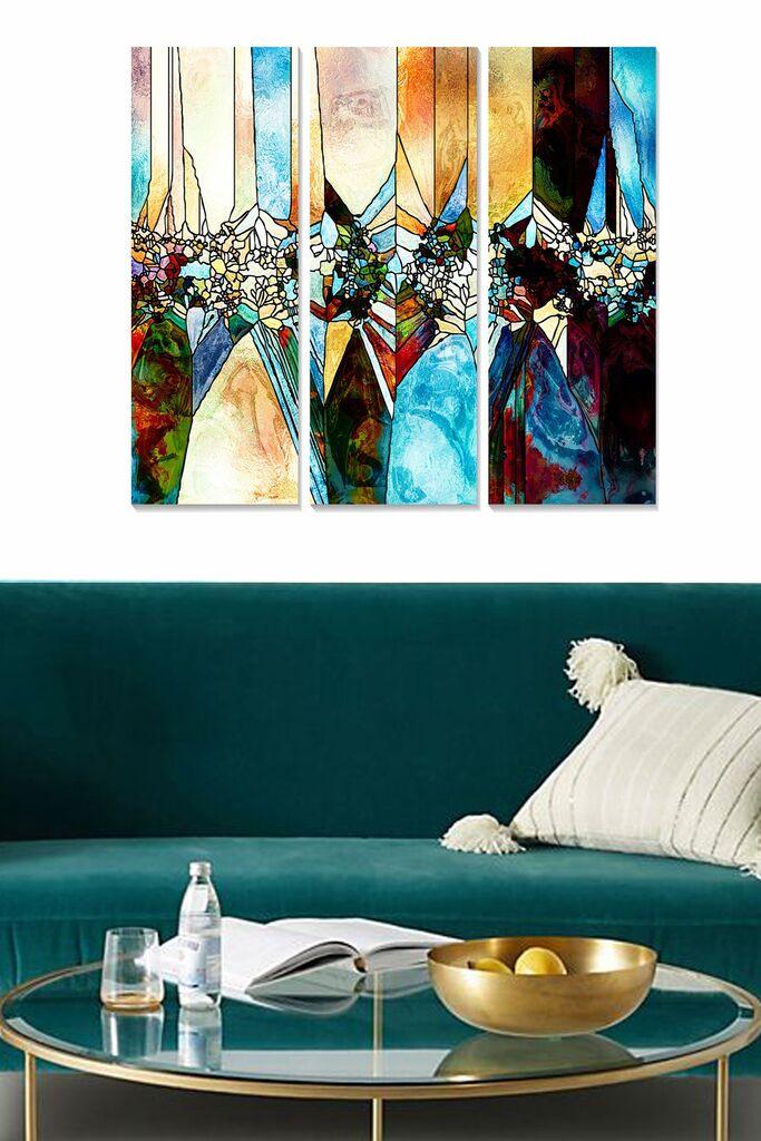 Set slika Wallity MDF767216008, 3 dijela