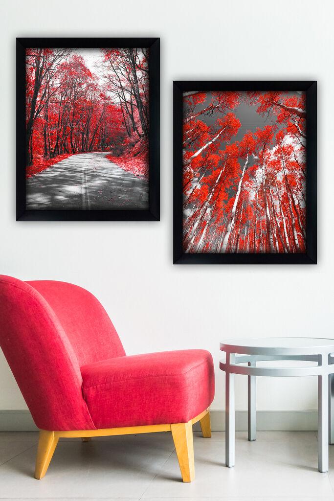 Wallity Set uramljenih slika SYC7436502515507, 2 dijela