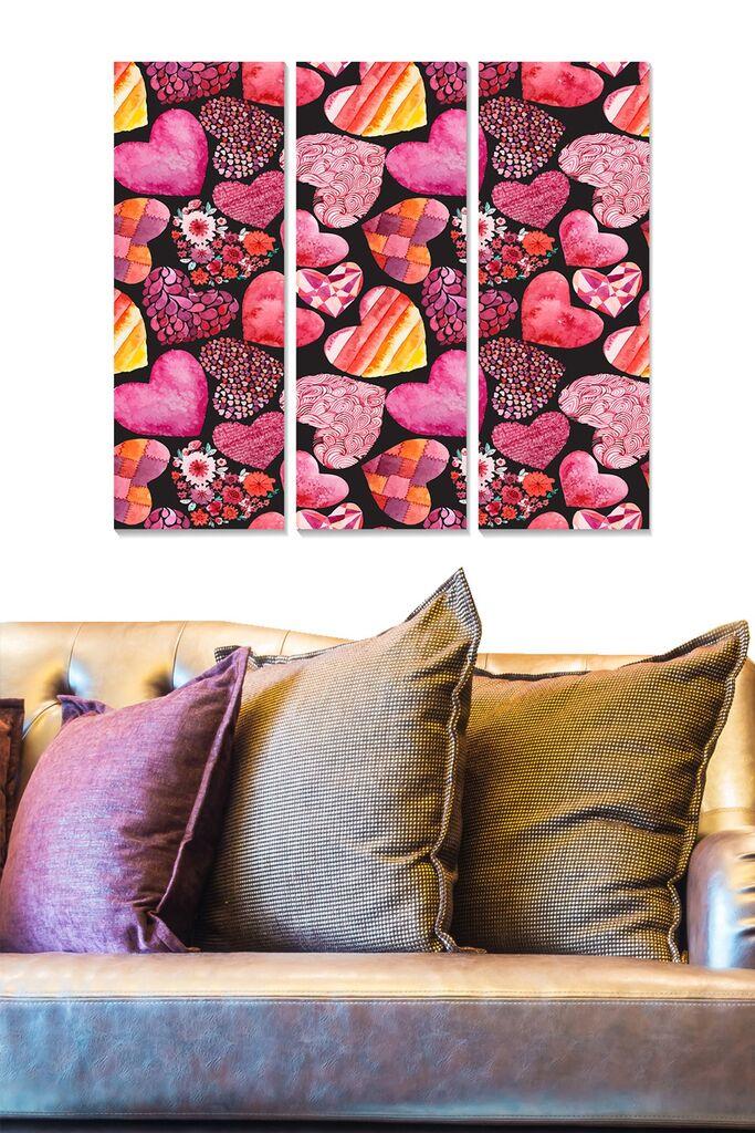 Set slika Wallity MDF63193367, 3 dijela