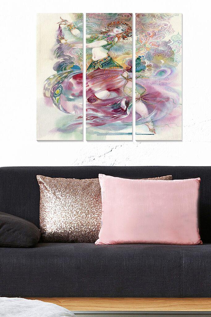 Set slika Wallity MDF1339448, 3 dijela