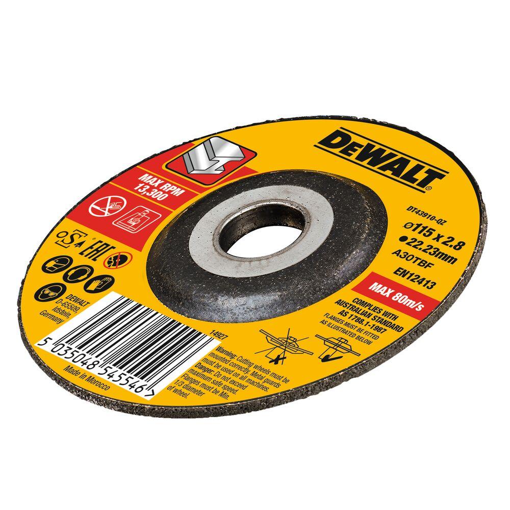 Dewalt Rezna ploča za metal DT43910, 115x3.0mm