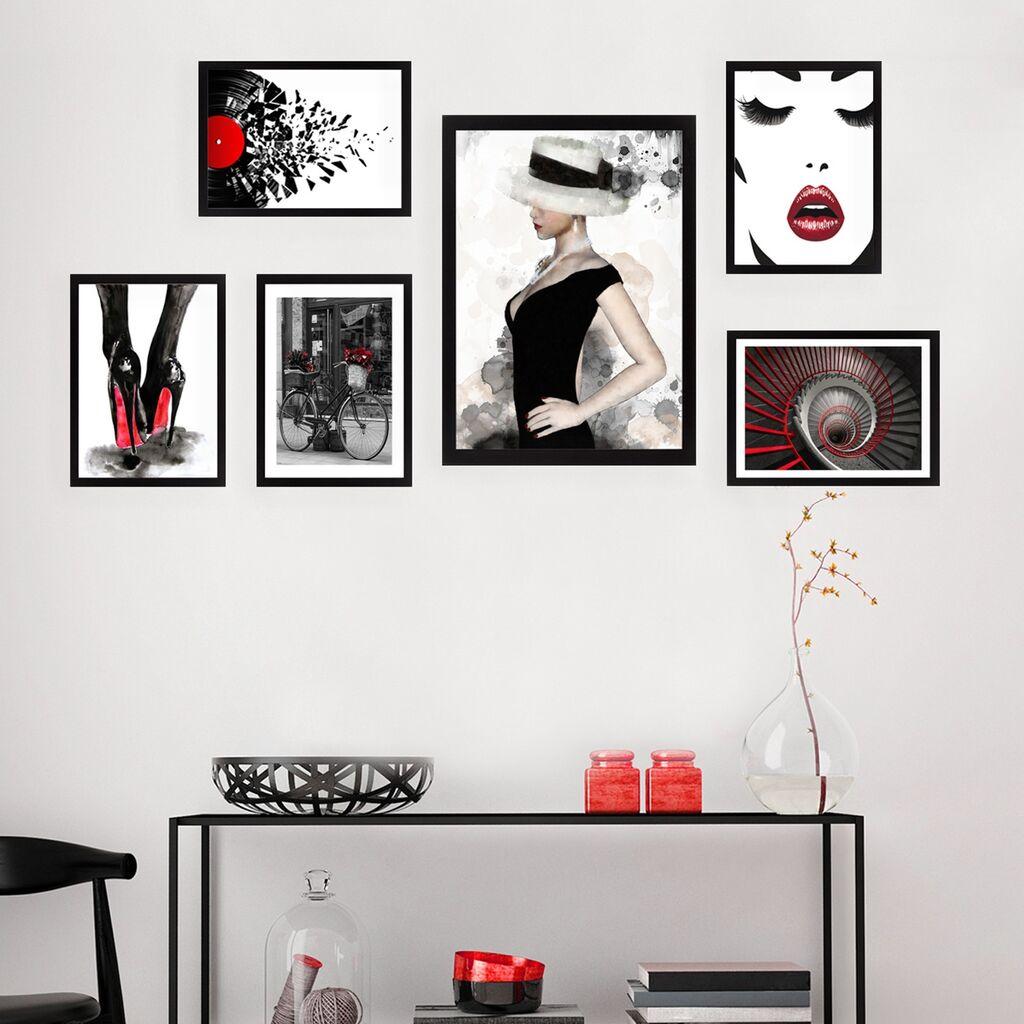 Wallity set slika SET_012, 6 dijelova