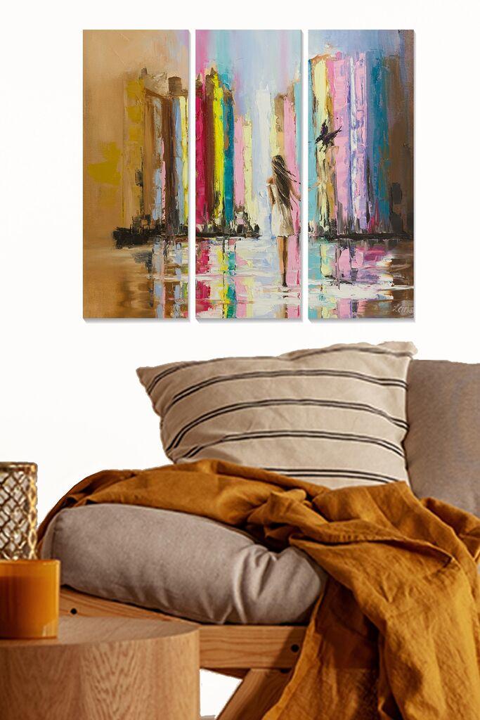 Set slika Wallity MDF454405636, 3 dijela