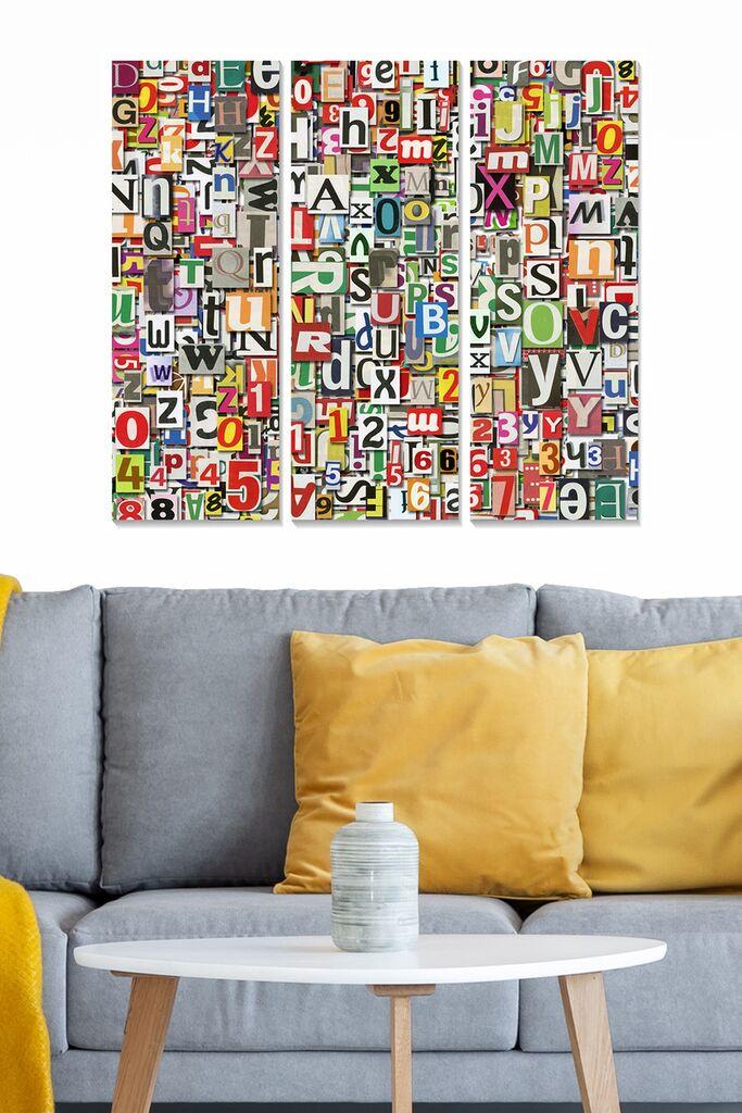 Set slika Wallity MDF82118452, 3 dijela