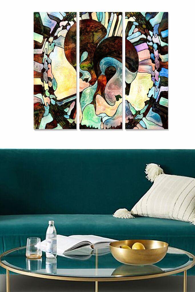 Set slika Wallity MDF775964647, 3 dijela