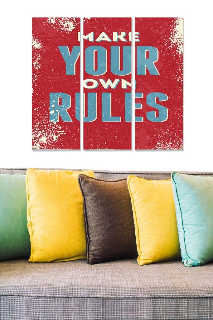 Set slika Wallity MDF7050511, 3 dijela