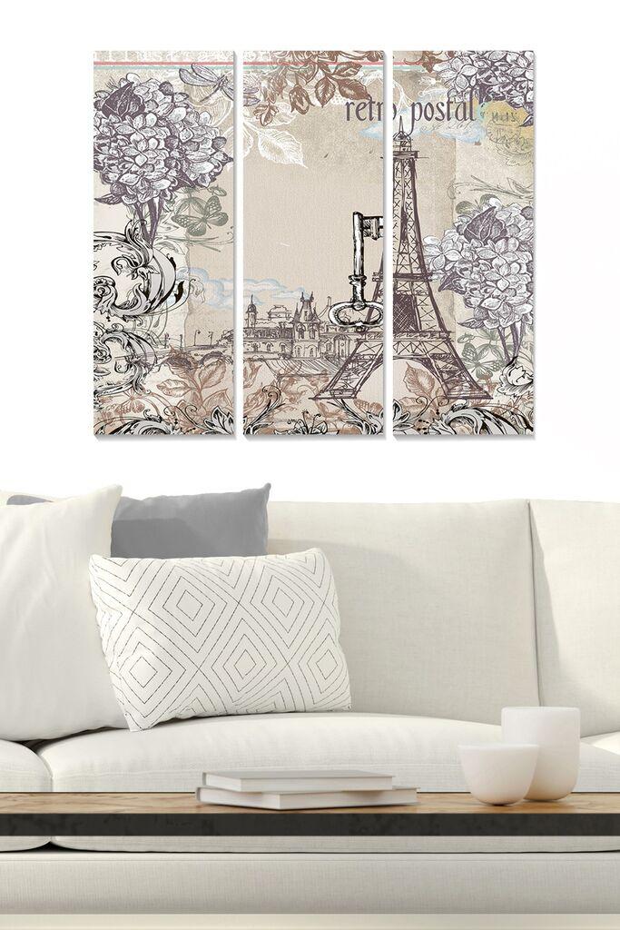 Set slika Wallity MDF220096234, 3 dijela