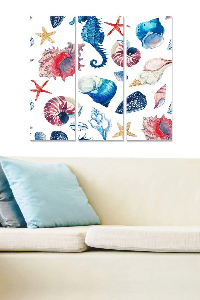 Set slika Wallity MDF1284717622, ​​​​3 dijela