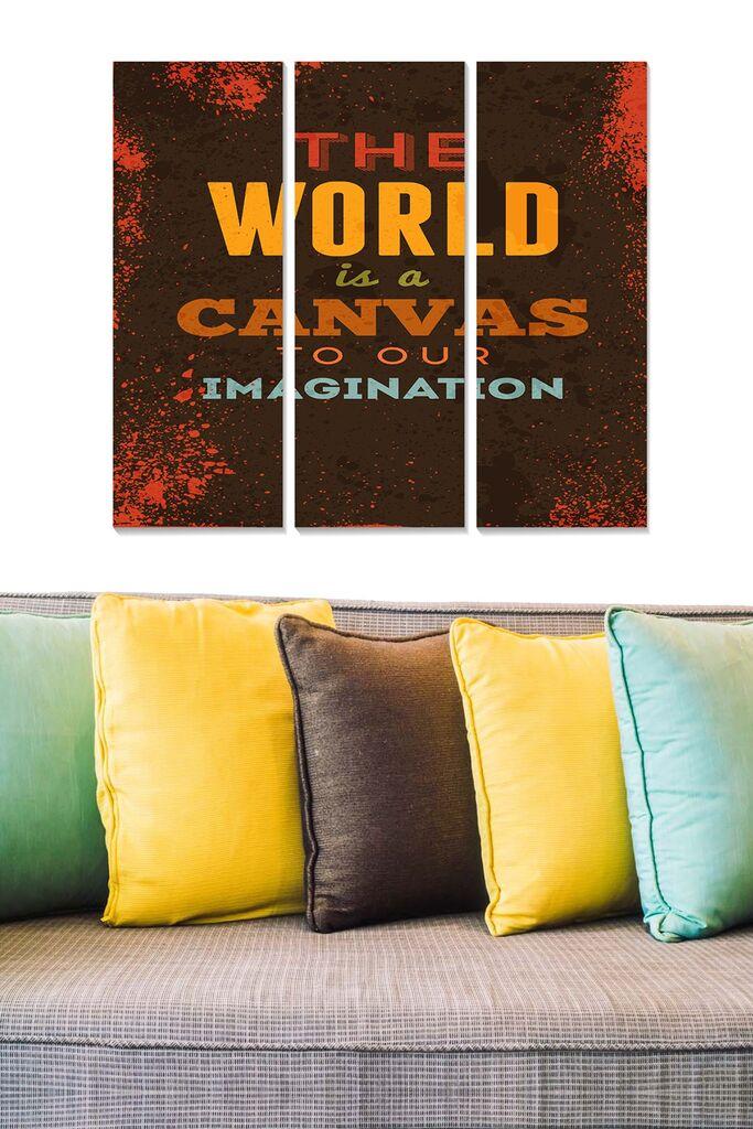 Set slika Wallity MDF7050351, 3 dijela