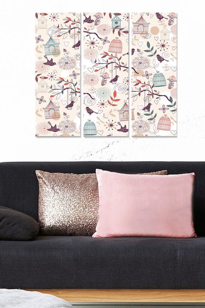 Set slika Wallity MDF6987362, 3 dijela