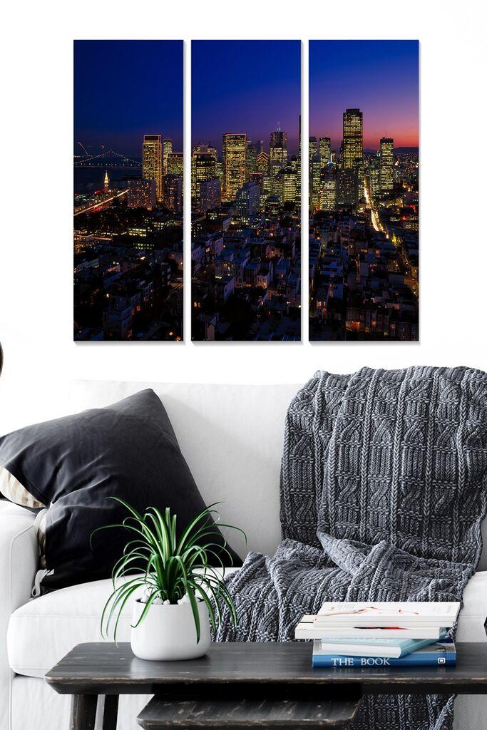 Wallity set slika MDF1633202, 3 dijela