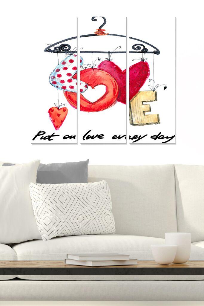 Set slika Wallity MDF419436223, 3 dijela