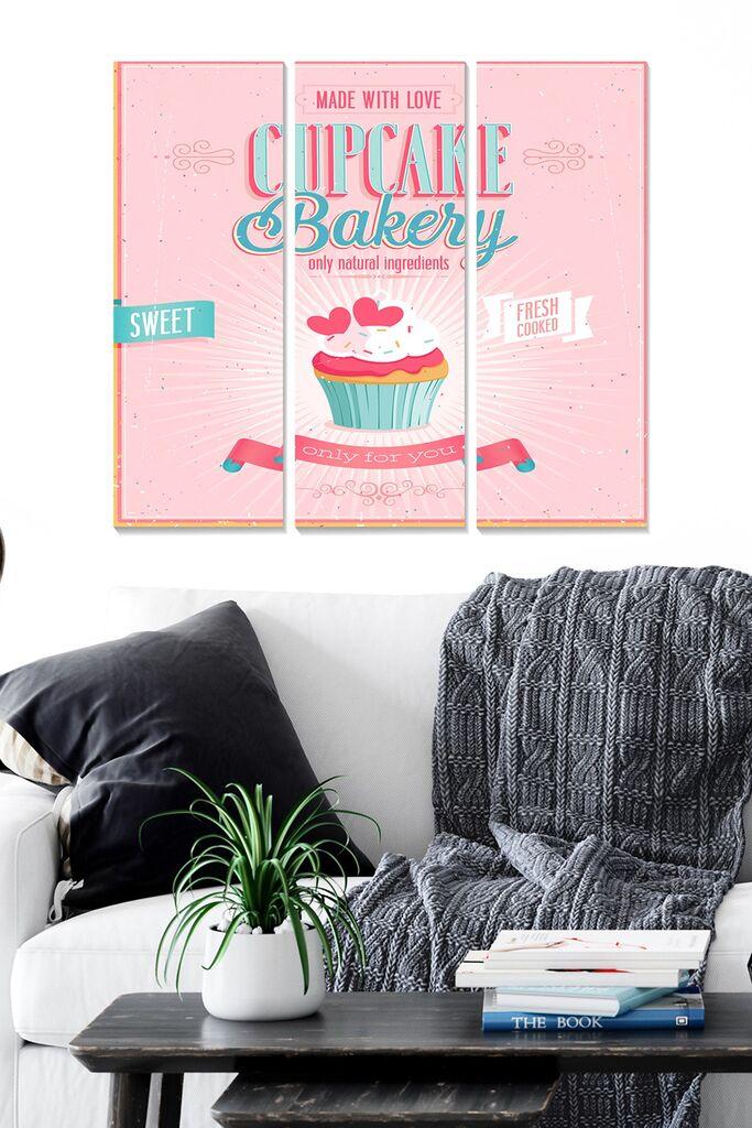 Set slika Wallity MDF32089563, 3 dijela