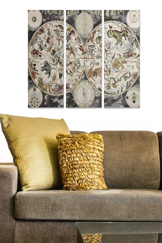 Set slika Wallity MDF77555896, 3 dijela