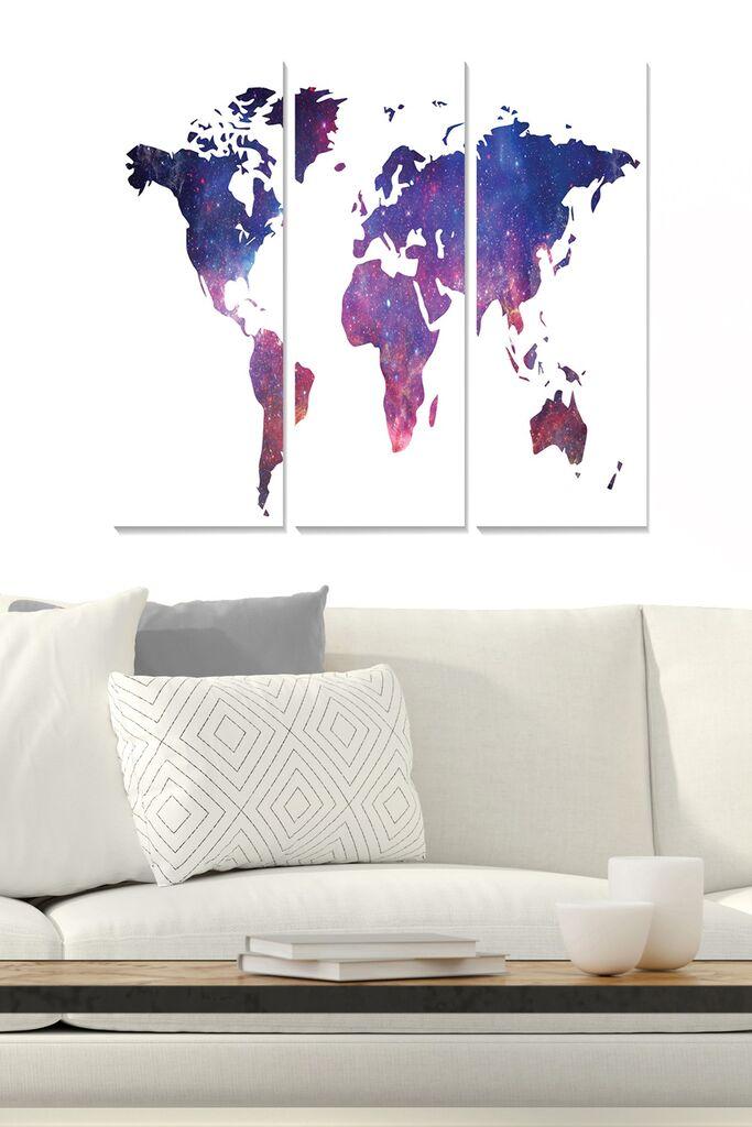 Set slika Wallity MDF2150186, 3 dijela