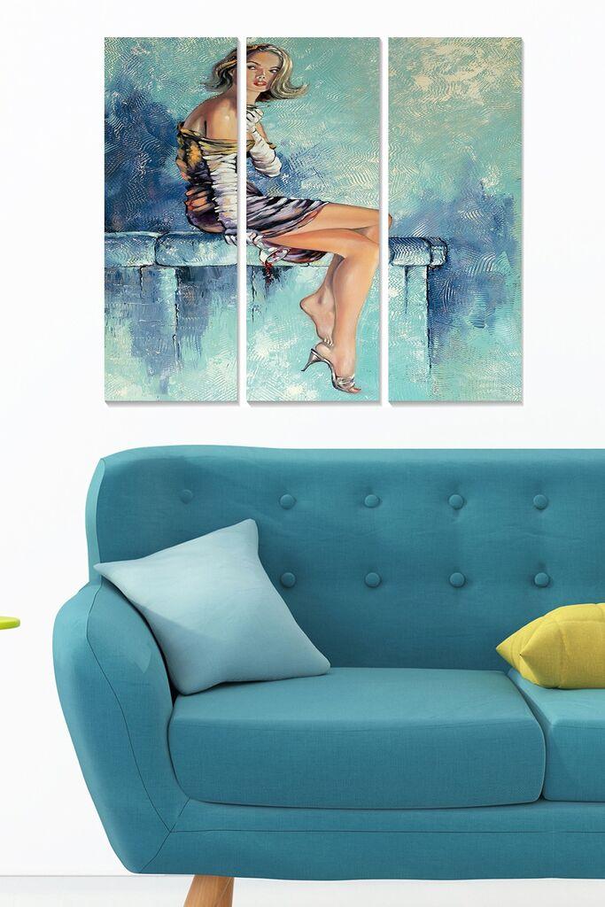 Set slika Wallity MDF14547037, 3 dijela