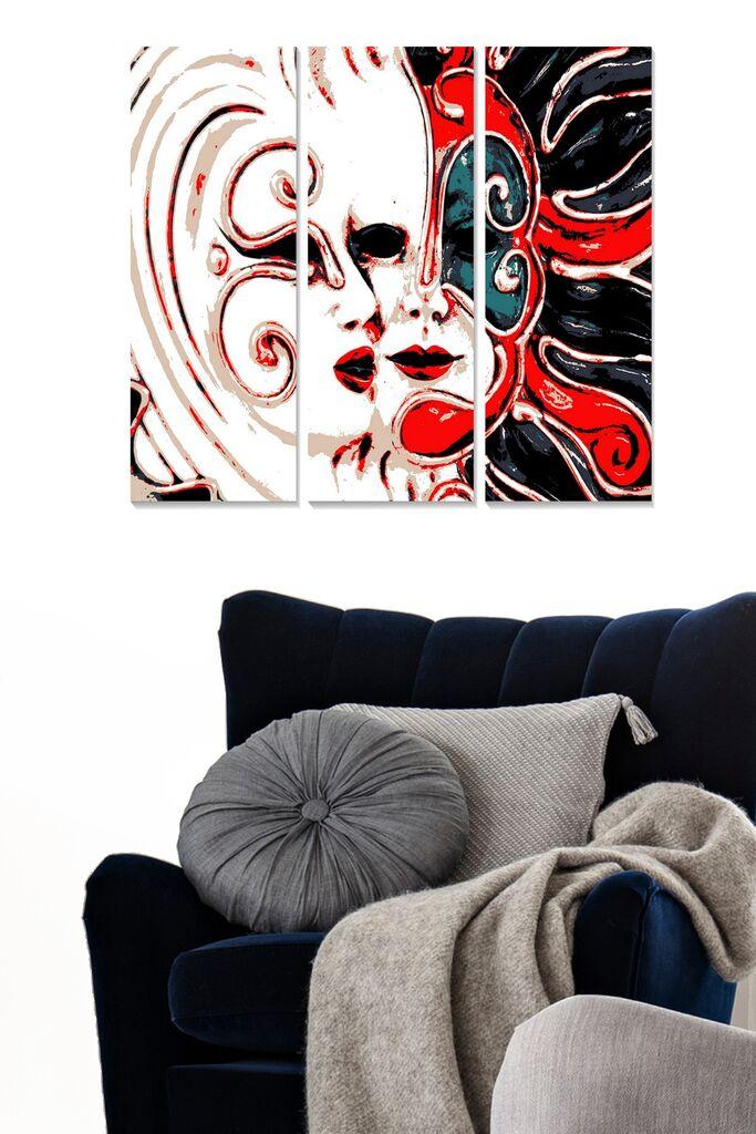 Set slika Wallity MDF4982673, 3 dijela