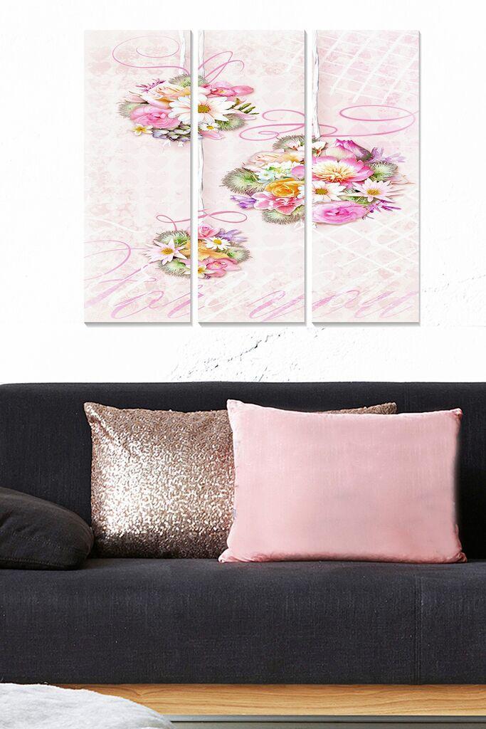 Wallity Set slika MDF318663044, 3 dijela