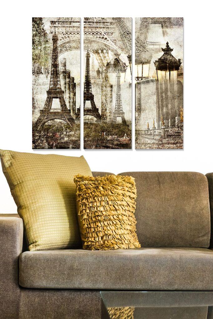 Set slika Wallity MDF206691106, 3 dijela