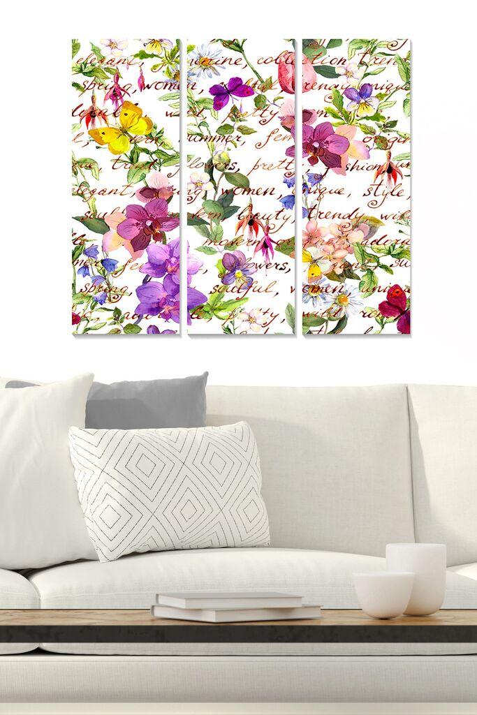 Set slika Wallity MDF311815349, 3 dijela