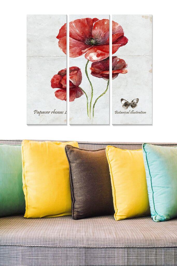 Set slika Wallity MDF9697005, 3 dijela