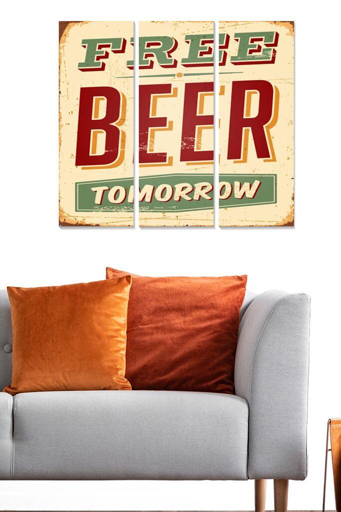 Set slika Wallity MDF9582061, 3 dijela