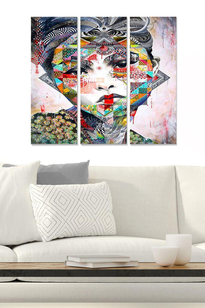 Set slika Wallity MDF7436501594565, 3 dijela