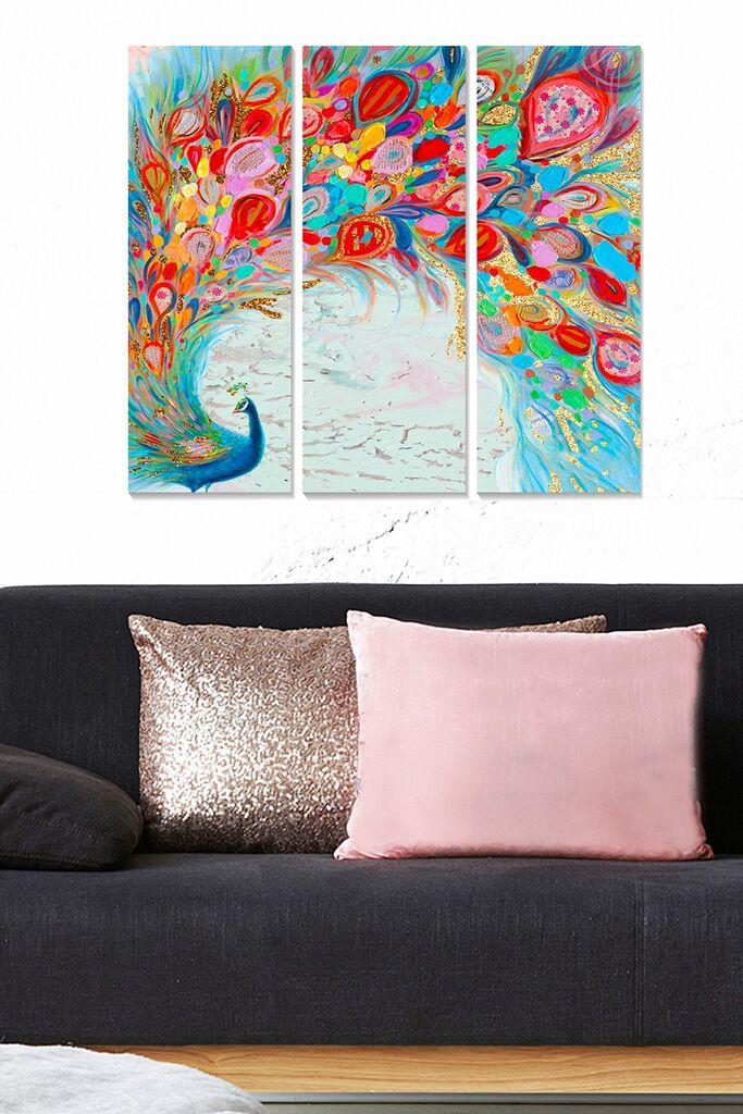 Set slika Wallity MDF7436501594558, 3 dijela