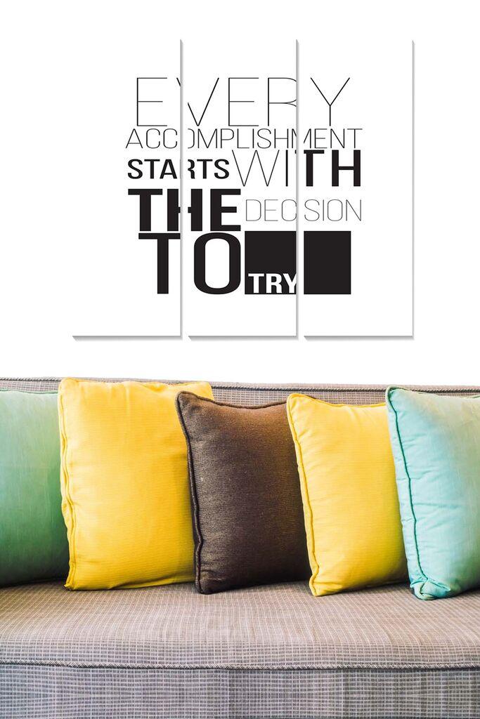 Set slika Wallity MDF246047851, 3 dijela