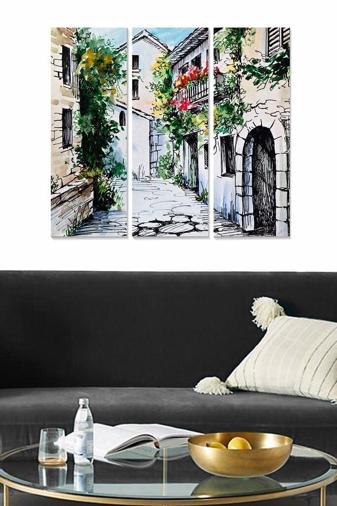 Set slika Wallity MDF189399467, 3 dijela