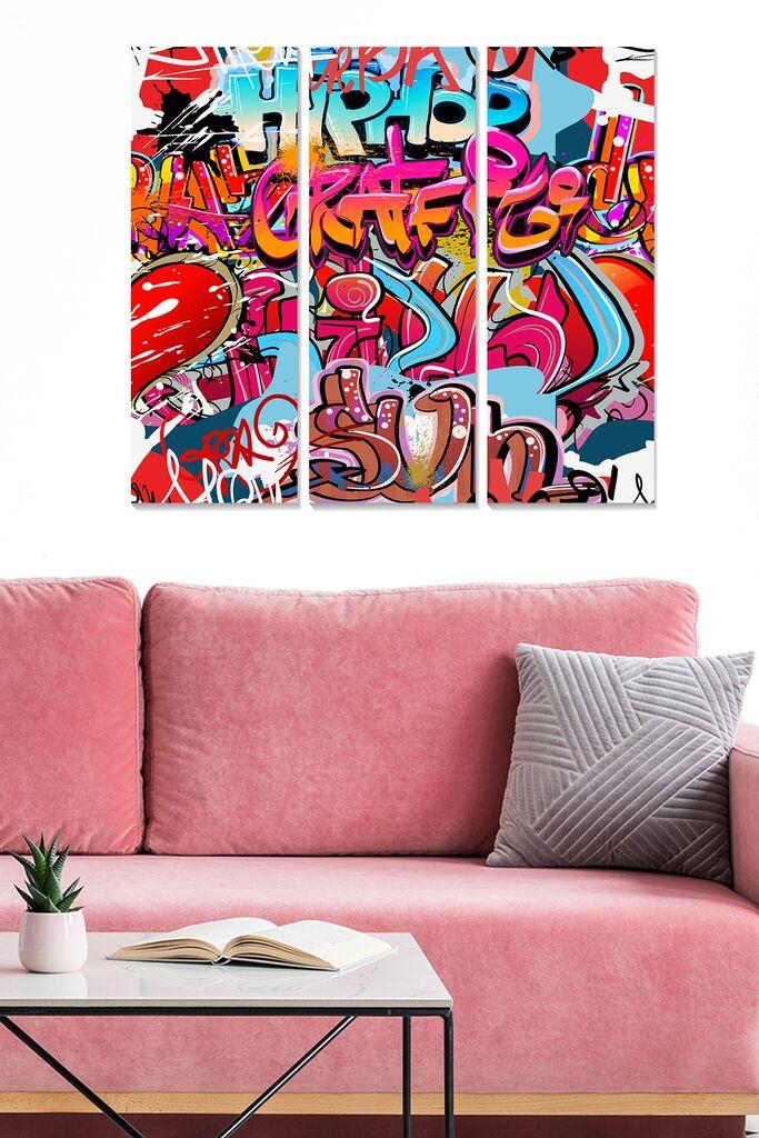 Set slika Wallity MDF7395131, 3 dijela