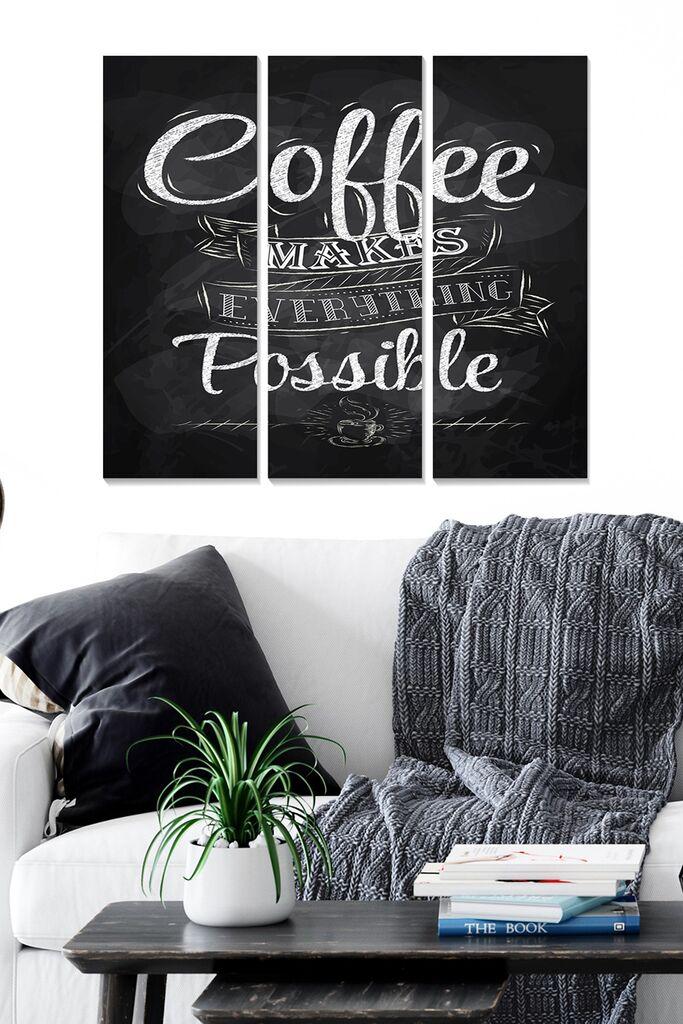 Set slika Wallity MDF2978631, 3 dijela