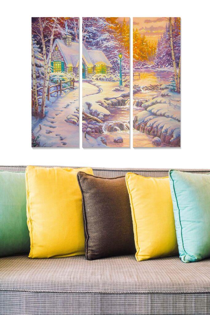 Set slika Wallity MDF7841236, 3 dijela