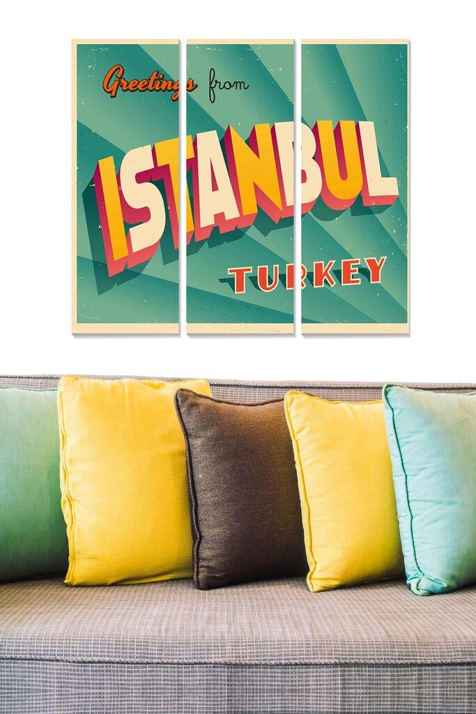 Set slika Wallity MDF8864171, 3 dijela