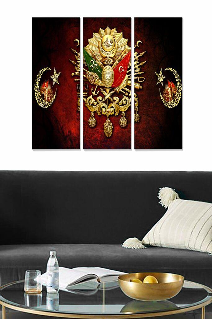 Wallity Set slika MDFTK1, 3 dijela