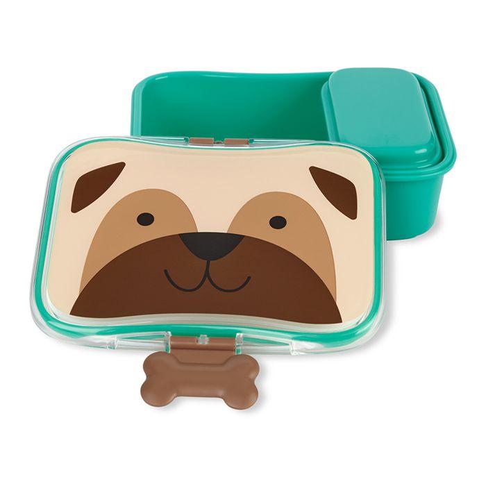 Skip Hop Kutija za užinu - Pas Mops, Zelena