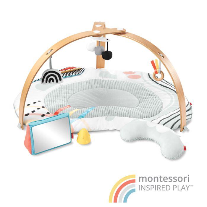 Skip Hop Podloga za igranje Discoverosity Montessori, Siva
