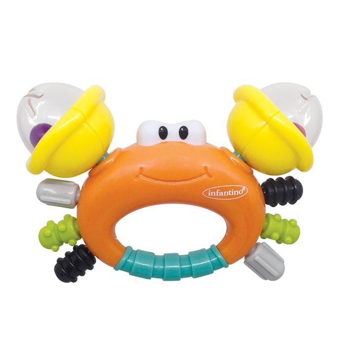 Infantino Kraba zvečka sa glodalicom, Narandžasta