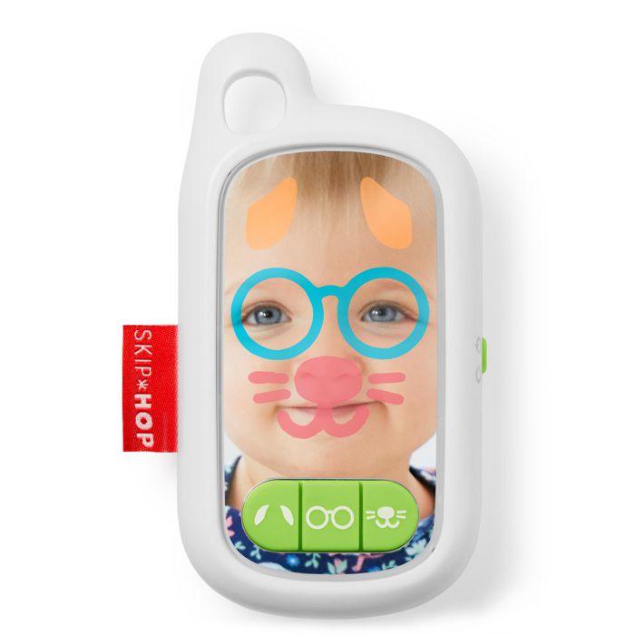 Skip Hop Dječji telefon sa ogledalom, Bez boje