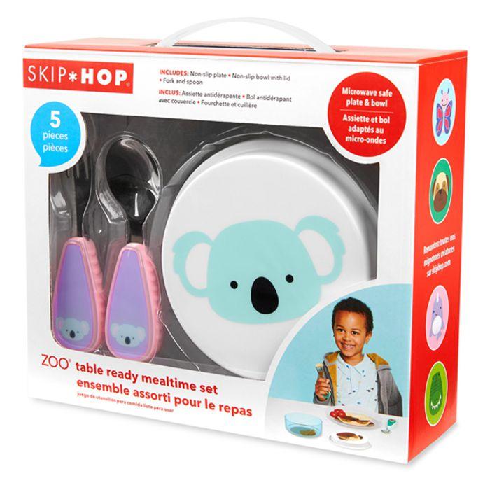 Skip Hop Komplet za jelo Koala, Bijeli