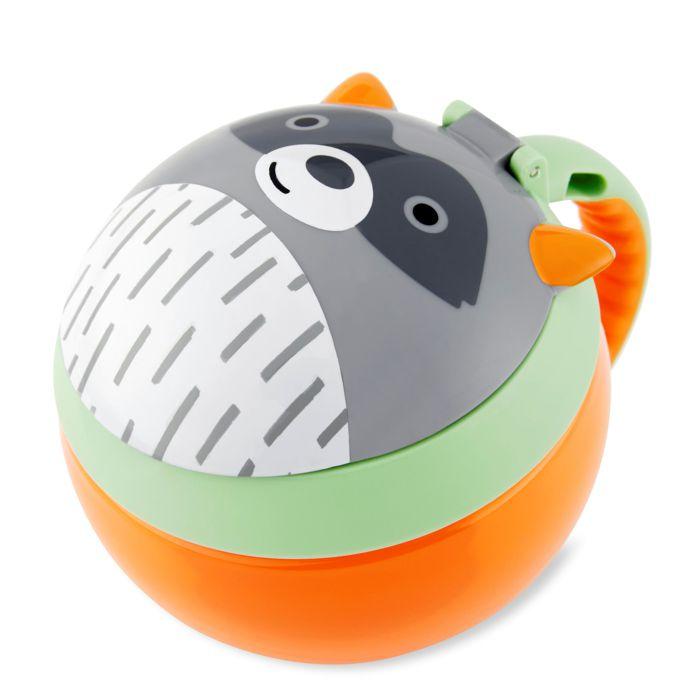 Skip Hop Posudica za grickalice - Rakun, Narandžasta