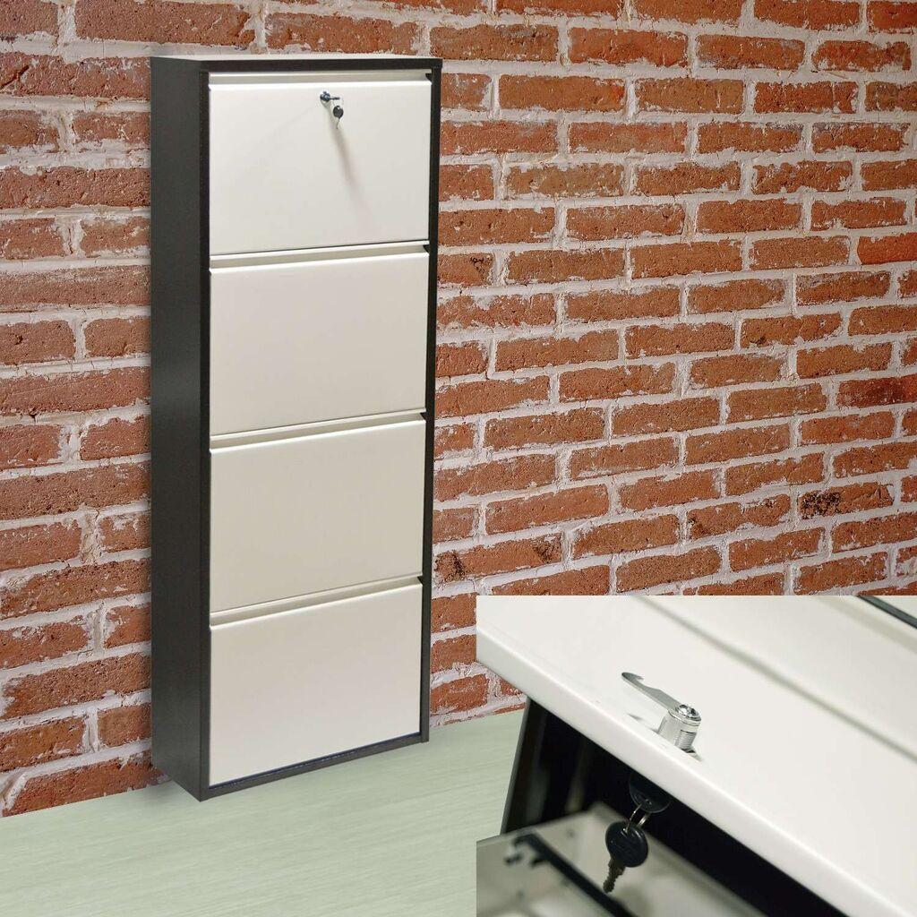 Hanah Home Stalak za cipele Garda 4, 50x137x15 cm, Smeđa