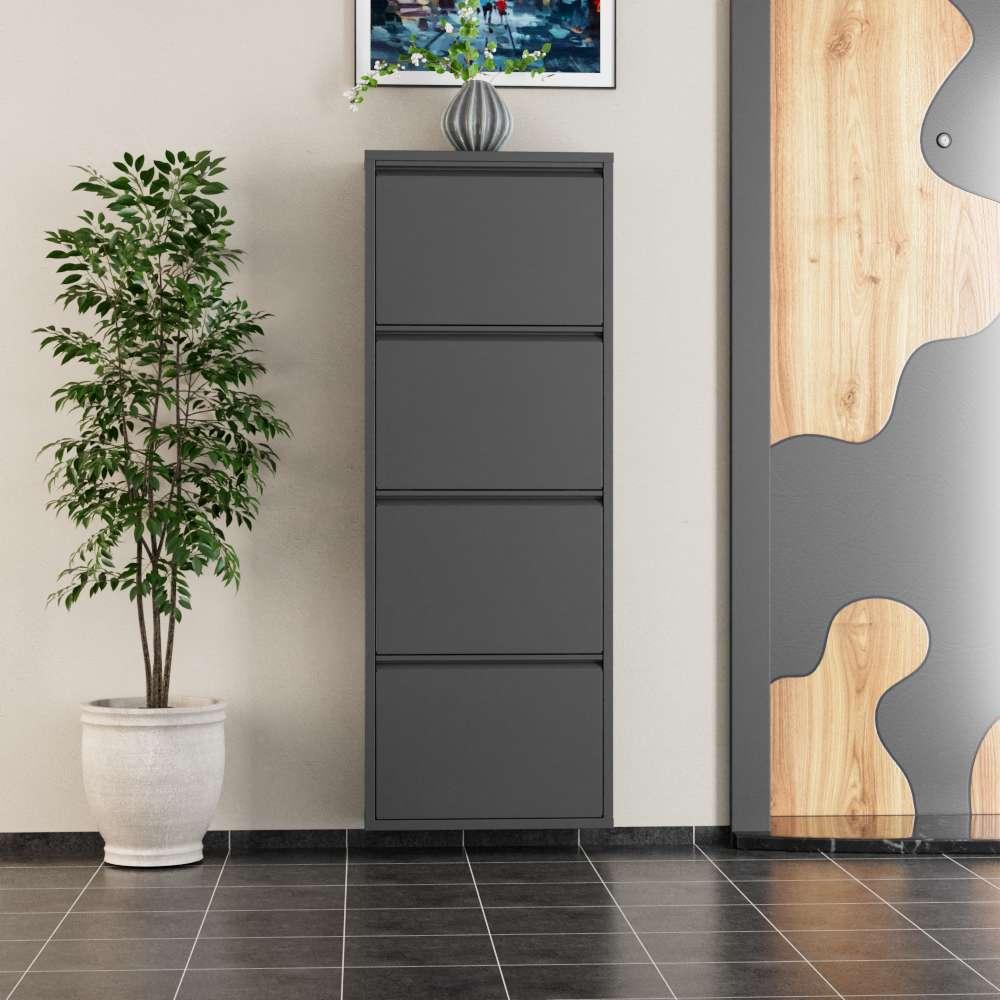 Hanah Home Stalak za cipele, 50x136x15 cm, antracit