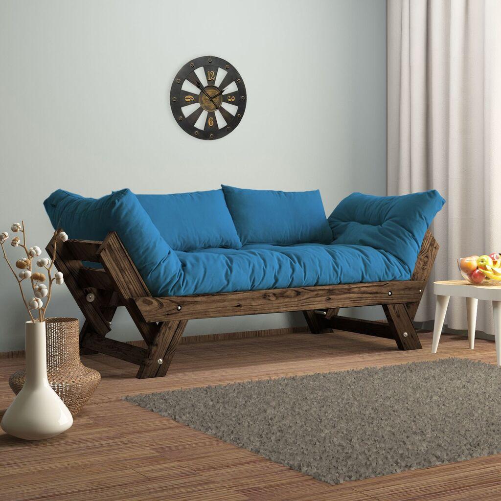 Hanah Home Vrtni dvosed, Orah-plava